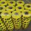 black printed yellow or red woven fabric traffic barrier