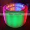Rechargeable battery operated RGBW color change illuminated LED Bar Counter