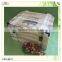 cheap gift hot stamped logo antique wooden wine boxes