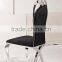 Special model customize dining chair stainless steel leg