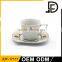 2017 NEW OEM Certificated ceramic cup and saucer,customized high quality tea set, factory direct coffee set