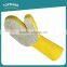 Toprank Household Cleaning Hand Protection Yellow Long Latex Rubber Cleaning Glove Latex Spong Scouring Pad Gloves For Kitchen