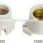 edison screw shell type of ceramic porcelain lamp holder / lamp socket e27 e27