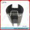 stainless steel 304 satin polished slot pipe fittings / slot tubes