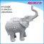 new design decorative resin elephant statues with antique finish