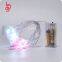 Sea shell non-woven fabrics white customized fairy light string children bedroom decoration