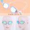 Liquid silicone rubber swimming goggles