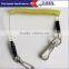 Good quality carabiner coiled tool plastic coil lanyard manufacturer from China at wholesale price