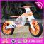 2017 New fashion best boys wooden balance bike W16C157-S