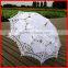victorian style white lace crafts parasol for promotion