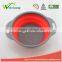 WCR264 hot sale silicone sink strainer high quality collapsible over the sink strainer
