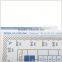 Kearing brand Flexible Aviation Square Ruler for pilot and flight student
