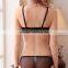 Lovely girl seamless push up lace bra panty set sexy photos