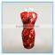 Sleeveless ladies print dress with waist belt