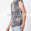 Top Sleeve Destroyed Muscle Tank Top for 2017