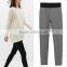 EY0030L New Fashion Women Tall Waist Zipper Stretch Leggings