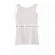 100% cotton high quality tank top women underwear comfortable custom design