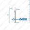 VHF System Milling Burs for Zirconia Blanks and Metal Disc Dental CAD CAM Milling Burs
