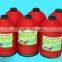 High intensity colored aramid sewing thread