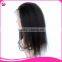 High quality body wave natural black Brazilian Human hair lace front wig