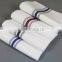 premium bistro napkin 100% spun polyester napkin with strip