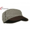 Brown Checker Crown Military Baseball Hats , Soft Pure Cotton Army Baseball Caps