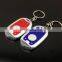 hot sell led keychain light up led keyring oval shape led keychain
