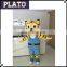 Life size walking adult tiger mascot for party with good ventilation unisex tiger mascot