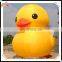 Commercial giant inflatable duck, inflatable swim duck model, inflatable yellow duck replica for outdoor