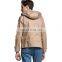 T-MC001 Khaki Men Wholesale Winter Casual Fitted Coat