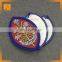 high quality cheap embroidery woven heat transfer sublimation 2D 3D custom patches for jeans no minimum