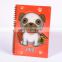 lenticular manufacturer chinese custom notebook printing 3d cover with high quality