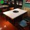 Roast table, chair, hot pot barbecue, Korean style, smoke-free and self-help barbecue table