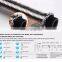 stainless steel wire braiding flexible hose inner layer teflon/ptfe tube EPDM pipe 1/4" 3/8" 1/2" 1" 2"