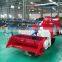 Big tank diesel engine small combine harvester for both rice and wheat
