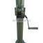 4m military broadcasting portable aluminium winch up telescopic field mast