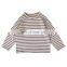 3347 Small MOQ for customer spring and autumn cotton t shirt kids girls
