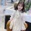 Children's Clothing Ins Girls Spring Dress 2020 Children Korean Version of Feather Fringed Princess Dress Female Baby Tide