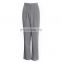 TWOTWINSTYLE Casual Ruched Loose Women Full Length Pant High Waist Elegant Straight Wide