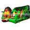 Outdoor Children Amusement Park Lion Theme Inflatable Bounce House With Slide