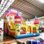 Good quality children high slide, inflatable bouncy with slide for sale