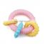 Ring shape dog play toy puppy chew toy for small dogs cute shape and color