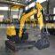 china ht10 battery mini excavator 1.8t for sale cheap prices