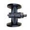 X43W-10 PN10 Flanged cast iron 2-way plug valve