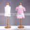 adjustable children mannequin upper body dummy half body mannequin M0017-C