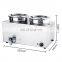 Commercial Restaurant Cooking Machine 220V Electric Bain Marie Food Warmer Stainless Steel Bain Marie Electric