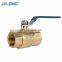 2 Inch Hot Sales Angle Water Ball Valve Brass With Long Handle Threaded Brass Ball Valve