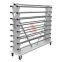 Horizontal Mobile Showing Rack For 17 Rolls
