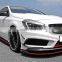 car accessories For Mercedes benz CLA class W117 AMG carbon fiber Front lip Rear lip Side skirts