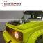 Jimny to G63 mini ABS material hood bonnet and small hood scoop fit for  2018-2021y engine hood